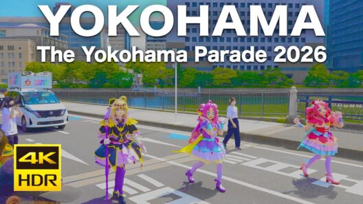 【4K HDR🇯🇵】Star Detective Precure! to participate in "The Yokohama Parade" for the 1st time!