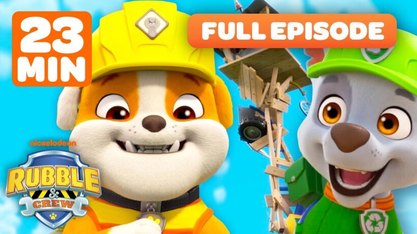 Rubble & Rocky Build a Bear Island! 🐻🏝️  FULL EPISODE | Rubble & Crew