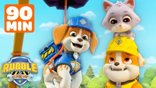 90 Minutes of All-New Animal Family Adventures! | Rubble & Crew