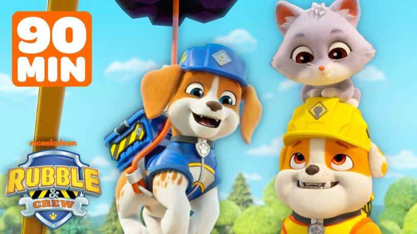 90 Minutes of All-New Animal Family Adventures! | Rubble & Crew