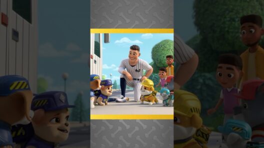 Rubble & Crew | Rubble incontra il campione di baseball Aaron Judge! | Nick Jr. Italia #shorts