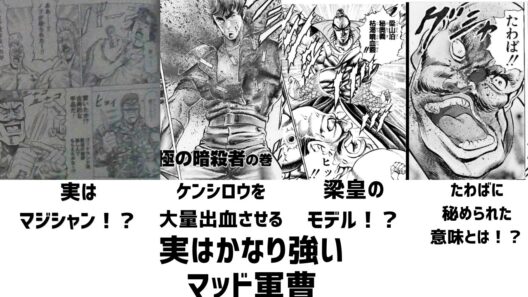 ケンシロウを大量出血させた強者！マッド軍曹解説