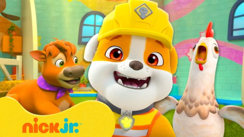 Rubble & Crew | Grandes construcciones y diversión animal con Rubble🐮 | 1 hora | Nick Jr. en Español