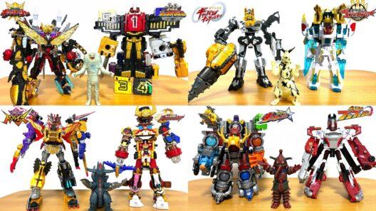 変形合体ロボットだ！超宇宙刑事ギャバンインフィニティやスーパー戦隊のロボットがパワーアップして戦うぞ！