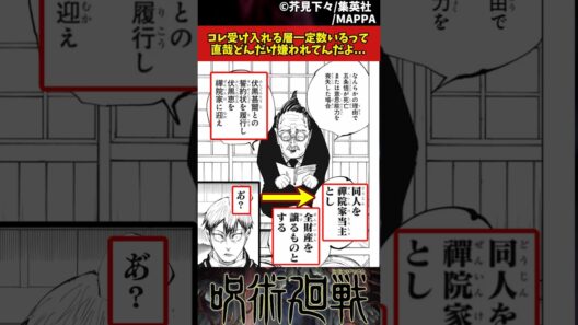 【呪術廻戦 死滅回遊】コレ受け入れる層一定数いるって直哉どんだけ嫌われてんだよ... #呪術廻戦 #死滅回遊 #反応集