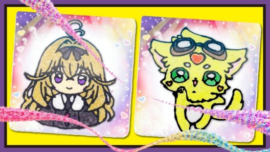 オリジナルの森亜るるかとジェット先輩のマジックねんどを100均素材のみで作ってみた✨【名探偵プリキュア！】【はんちゃんラボTV】