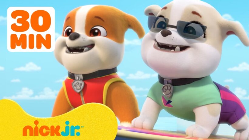 Rubble Bow Wow Builds with Auntie Crane! | 30 Minute Mother's Day Special | Rubble & Crew | Nick Jr.