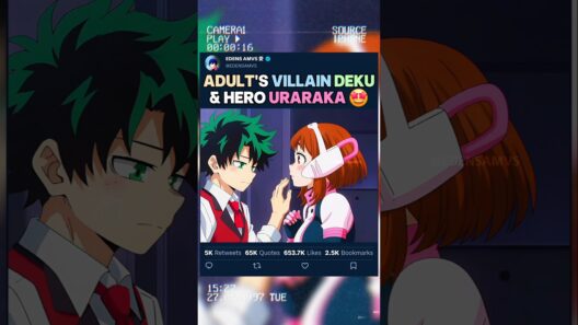 LE MÉCHANT ADULTE DEKU ET LE HÉROS URARAKA | #myheroacademia #edit #amv #mha #bnha