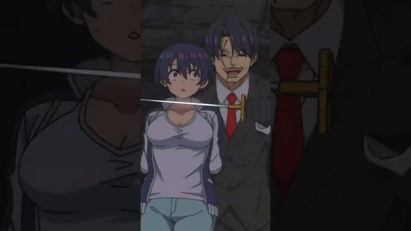Cortaram a cabeça dele 😳⚡ #anime #shorts