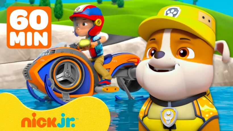 رايدر ورابل ينطلقان مع PAW Patrol! | ساعة واحدة | Rubble & Crew