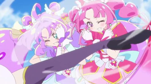 名探偵プリキュア 16: キュアアンサー＆ミスティックをあしらうキュアアルカナシャドウ