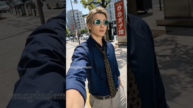 『呪術廻戦』AI実写化キャラクターセルカモード, Jujutsu Kaisen AI Live-Action Selfie Mode, 주술회전 AI 실사화 캐릭터 셀카모드