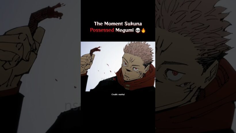SUKUNA'S EVILEST PLAN 💀 Yuji to Megumi Vessel Swap #呪術廻戦 #jujutsukaisen #shorts