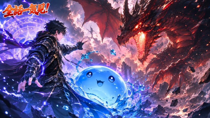 【転職覚醒】🔥最弱スライムが巨龍を粉砕!?🟦SSS級逆転バトル開幕⚡#アニメ #ショートドラマ #漫画 #anime #アフレコ #アフレ #ai #異能