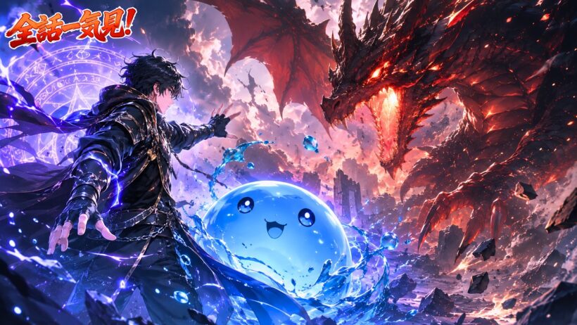 【転職覚醒】🔥最弱スライムが巨龍を粉砕!?🟦SSS級逆転バトル開幕⚡#アニメ #ショートドラマ #漫画 #anime #アフレコ #アフレ #ai #異能