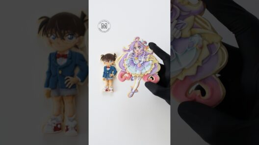 【名探偵コナン×名探偵プリキュア！】キュアアンサーを食べられるアイシングクッキーにしてみた！ #precure #たんプリ #プリキュア