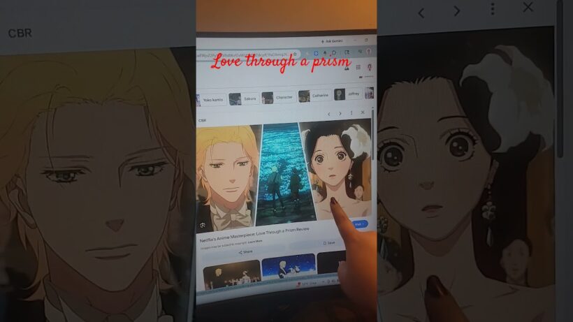 Love Through a Prism new #anime #netflix #weird