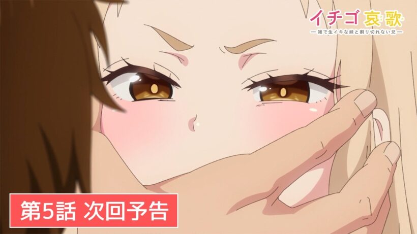 TVアニメ【イチゴ哀歌〜雑で生イキな妹と割り切れない兄〜】第5話次回予告