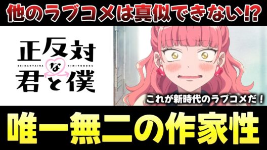 このラブコメは普通じゃない!?「正反対な君と僕」【アニメレビュー】