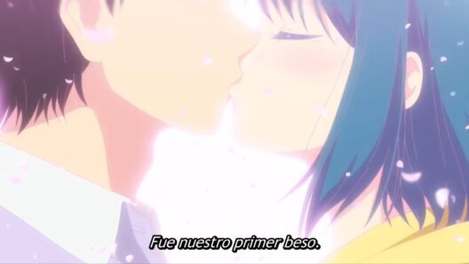Haru besa a Eiyuu y Shion se pone Celosa besandolo - Osananajimi to wa Love Comedy