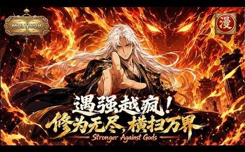 一口气看全集🔥【遇强越疯！修为無盡，横掃萬界】命不久矣却觉醒遇强则强系统？专挑仙帝圣人碰瓷，越打越疯一路突破！#修仙#玄幻#动漫