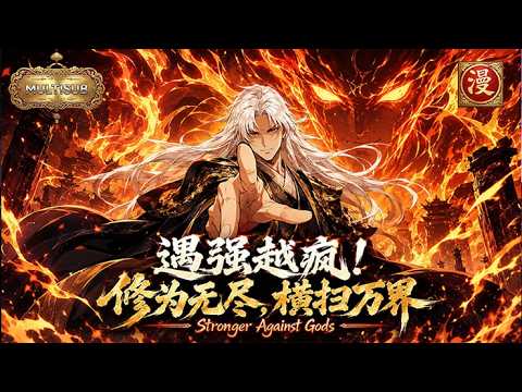 一口气看全集🔥【遇强越疯！修为無盡，横掃萬界】命不久矣却觉醒遇强则强系统？专挑仙帝圣人碰瓷，越打越疯一路突破！#修仙#玄幻#动漫