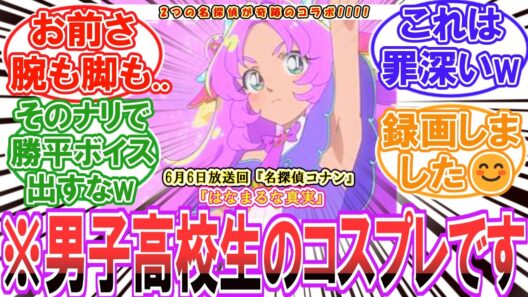 【コナン】［超話題］男子高校生がプリキュアに変身するという衝撃回(6月6日放送)【プリキュア】【ネタバレ注意】