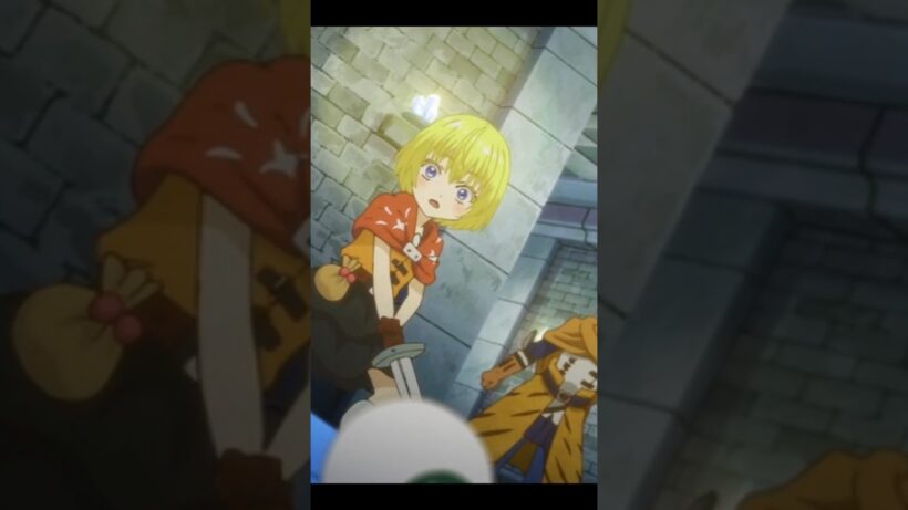 Pro Adventurer Saved This Cute Girl from Slime! 😱⚔️ | Anime in Hindi #shorts