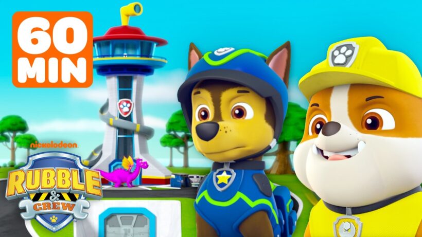 1 Hour of Summer Lookout Tower Adventures w/ PAW Patrol! ☀️🏗️ | Rubble & Crew