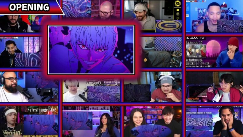 FATE/STRANGE FAKE OPENING ”"PROVANT"“ by SawanoHiroyuki[nZk] || [ REACTION MASHUP ]