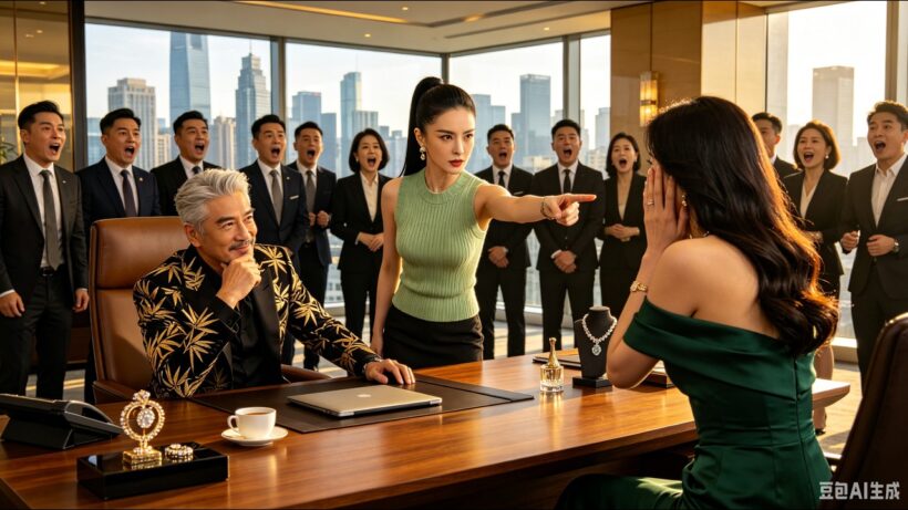 🎀The CEO Thought His Contract Wife Was Weak—Until She Stood Up Against a Gold-Digger!