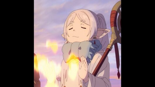 フェルンは母親みたいにフリーレンの世話を焼いている。 #フリーレン #アニメ #葬送のフリーレン ##anime #frieren