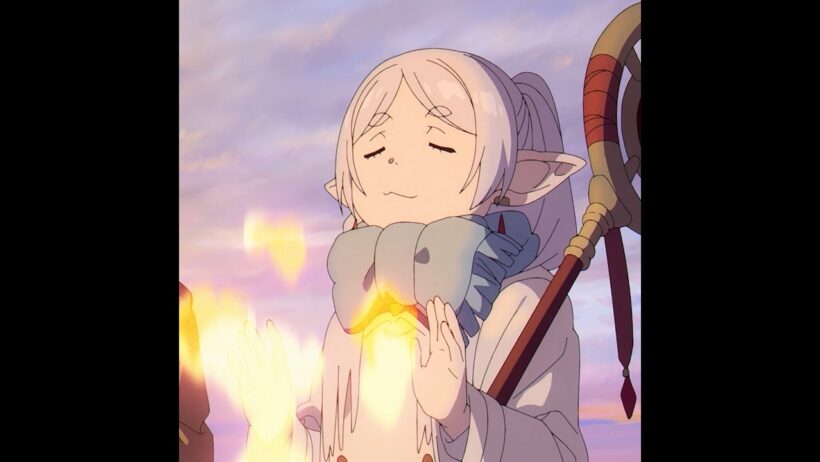 フェルンは母親みたいにフリーレンの世話を焼いている。 #フリーレン #アニメ #葬送のフリーレン ##anime #frieren