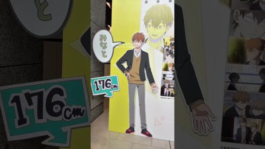 氷の城壁 × 正反対な君と僕 の展示スペースに行ってきました！✨️#氷の城壁 #阿賀沢紅茶 #集英社 #コラボカフェ #therampartsofice
