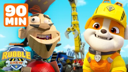 90 Minutes of Construction Crew Rescues! 🏗️🚨 | Rubble & Crew