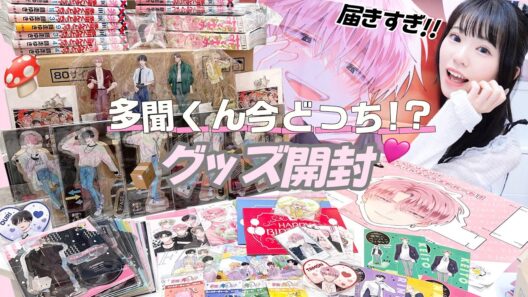 多聞くんグッズで部屋が溢れかえったオタクを見てください🍄「多聞くん今どっち!?」