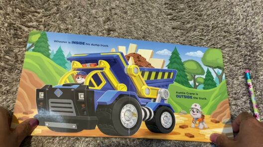 🐾Big Trucks, Little Pups!🚚Rubble Crew Paw Patrol Opposites Book Adventure Nursery Rhymes Kids Songs