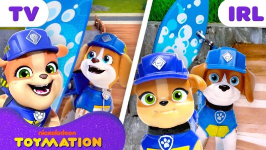 Rubble & Crew Toys Build Surfboards & a Surf Bridge! 🏄 (Part 1) | Toymation