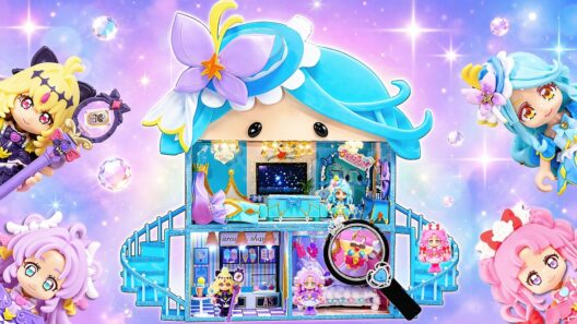 キュアエクレール❤️名探偵プリキュア！のDIYドールハウス✨なぜ？謎？ANSWER⭐️キュアアルカナシャドウとキュアアンサー、キュアミスティックが100円ショップ材料でお部屋と小物を手作り工作🍭