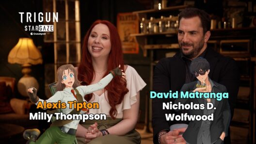 TRIGUN: STARGAZE Voice Actors Interview feat. David Matranga (Wolfwood) and Alexis Tipton (Milly)