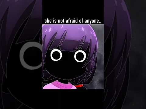 She is not afraid of anyone #anime