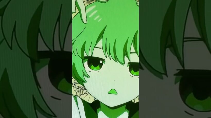 #アニメ　#勇者のクズ　TVを撮影してみました。　#オープニング