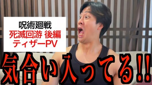 呪術廻戦 『死滅回游 後編』ティザーPVが激アツ過ぎた