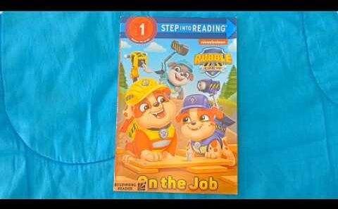Paw Patrol 🩵 Rubble and Crew On the Job (Kids Read Aloud)