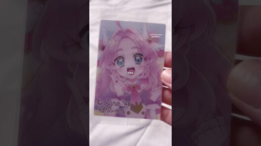 HR可愛すぎる💞#たんプリ #名探偵プリキュア #プリキュア #precure #キュアアルカナ #カード #開封 #開封動画 #手元動画