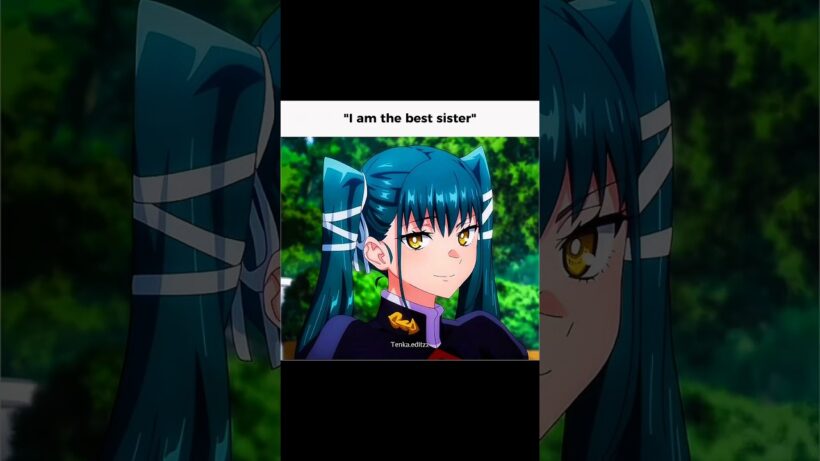 Today's best sister of all time, birthday in chained soldier... 🎉❤ aoba wakura ❤