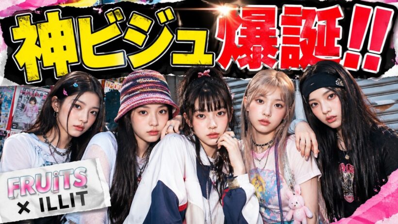 ILLITが雑誌「FRUiTS」とコラボ！日本2ndシングル『I Got Your Back』が想像以上にエモすぎた…新ビジュアルにファン騒然！