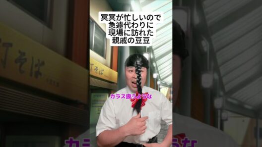 【呪術廻戦】冥冥が忙しいので急遽代わりに現場に訪れた親戚の豆豆 #呪術廻戦