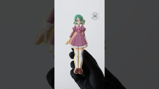 【名探偵プリキュア！】金田れいを食べられるアイシングクッキーにしてみた！　precure