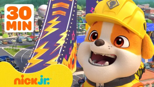 Rubble's Most GIANT Missions and Builds! | Giant Jungle Gym + Giant Slide | Rubble & Crew | Nick Jr.